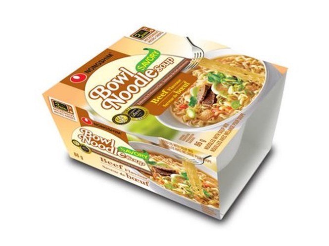 NongShin Beef Bowl Noodle Soup